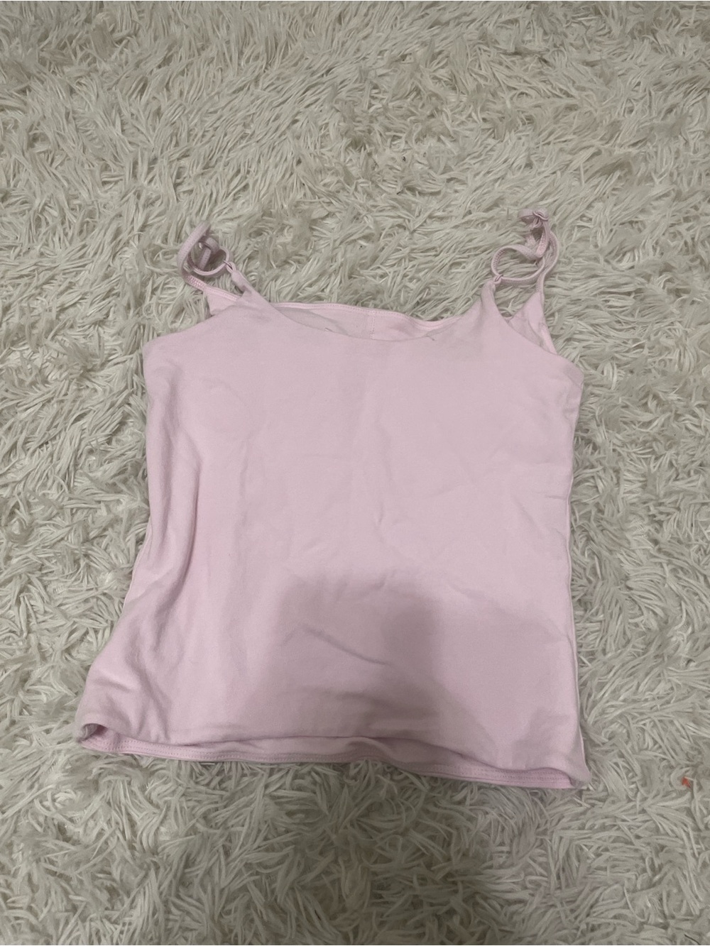 Aritzia Pale Pink Adjustable Strap Camisole